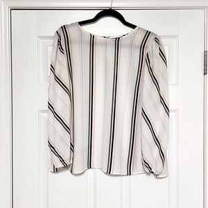 Apt. 9 Women's White Blouse Size Large